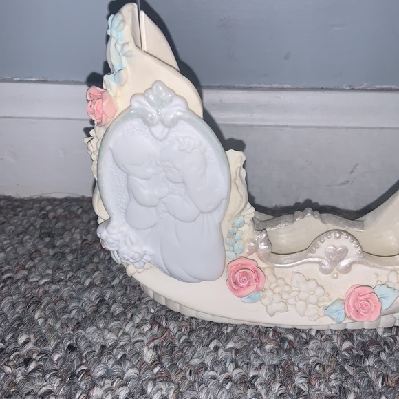 👙Vintage The Enesco Precious Moments Collection Wedding Picture Frame 1994 - Picture 2 of 10